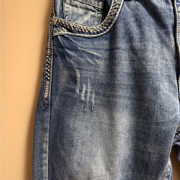 GUESS GS115‎ Men’s Bootcut Y2K Western Jeans 36x31.5 - Picture 4 of 16